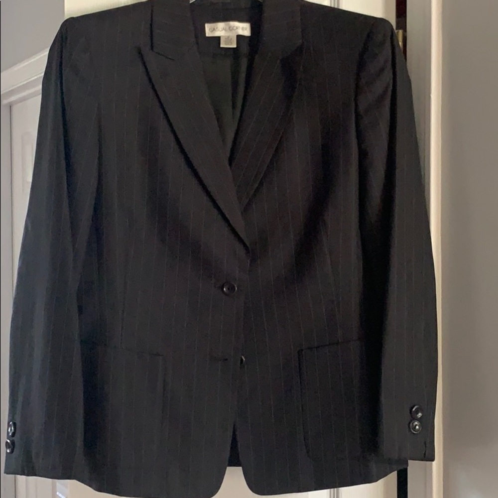 Casual Corner Navy Blazer